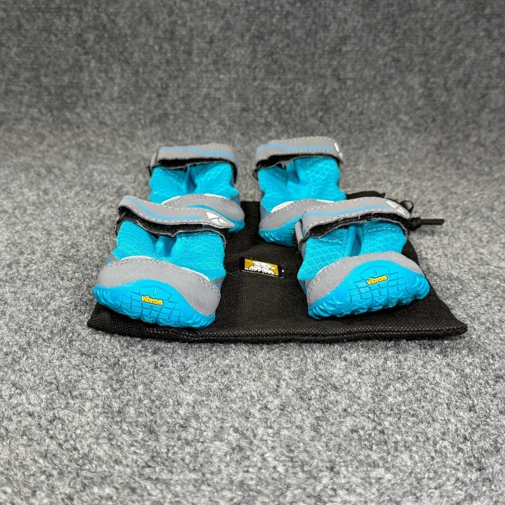 RuffWear Grip Trex Dog Boot Blue Vibram Rugged Breathable Outdoor Walking Hiking